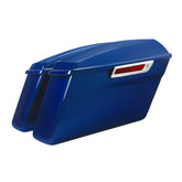HR3 Superior Blue Hard Saddlebags (Regular) For 14-23 Harley Touring